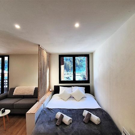 Grand Studio Aiguille Du Midi Et Vue Mont Blanc Chamonix Mont Blanc Habitación foto